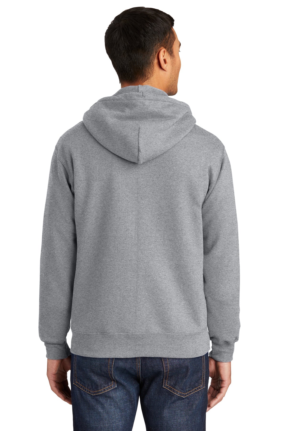 port & company_pc90zh _athletic heather_company_logo_sweatshirts