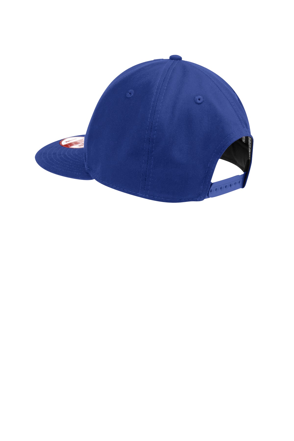 New Era Flat Bill Snapback Customized Caps, Royal