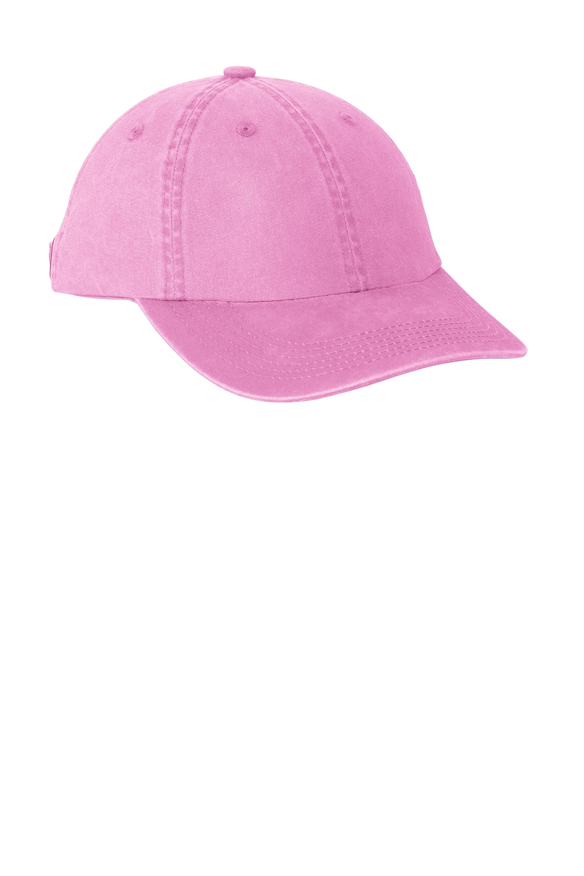 Port Authority Garment-Washed Custom Caps, Bright Pink