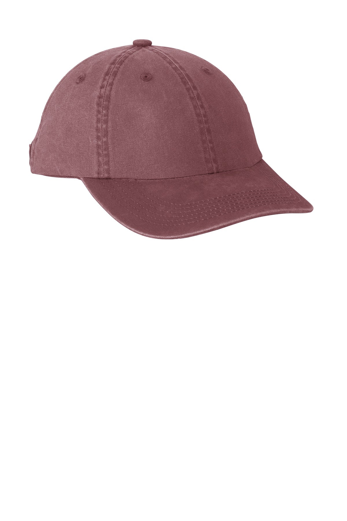 Port Authority Garment-Washed Custom Caps, Maroon