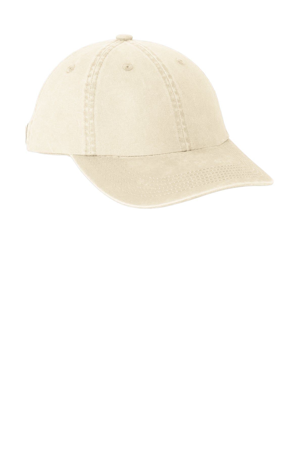 Port Authority Garment-Washed Custom Caps, Stone