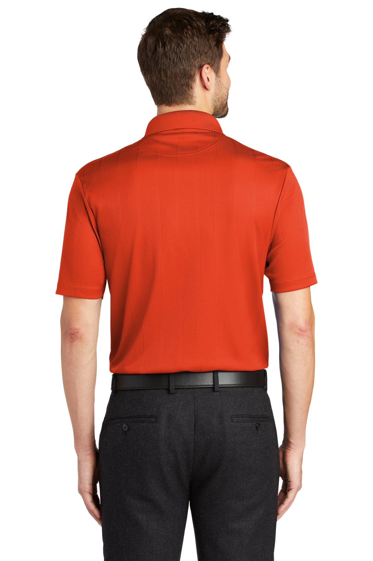 port authority_k528 _autumn orange_company_logo_polos