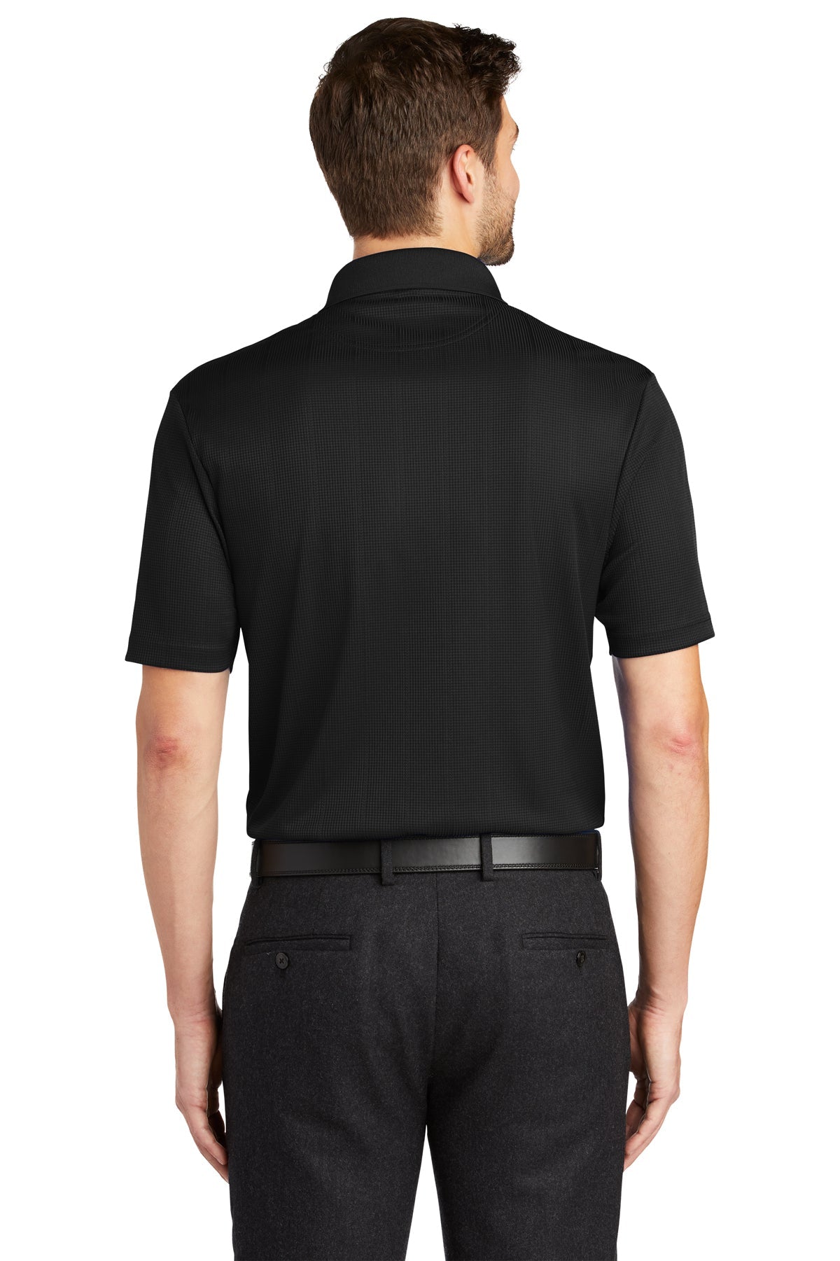 port authority_k528 _black_company_logo_polos
