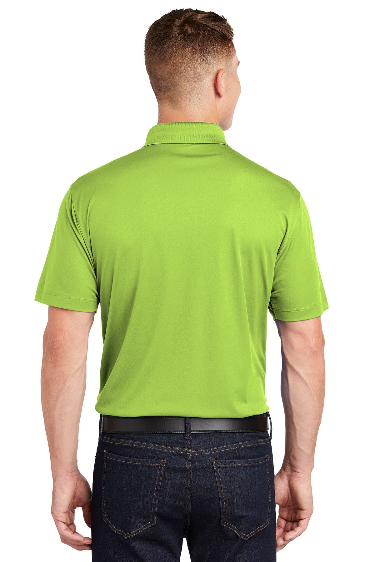 sport-tek_st650 _lime shock_company_logo_polos