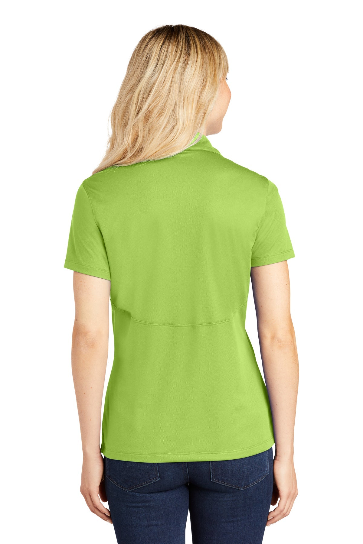 sport-tek_lst650 _lime shock_company_logo_polos
