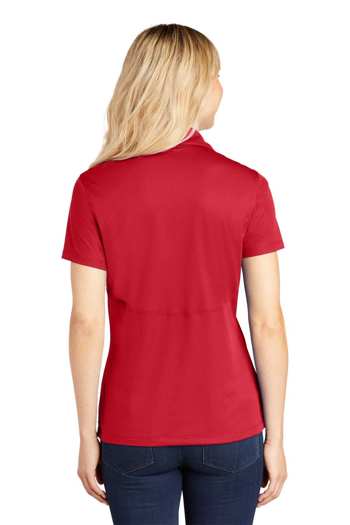 Sport-Tek Ladies Micropique Custom Sport-Wick Polos, True Red [ERES]