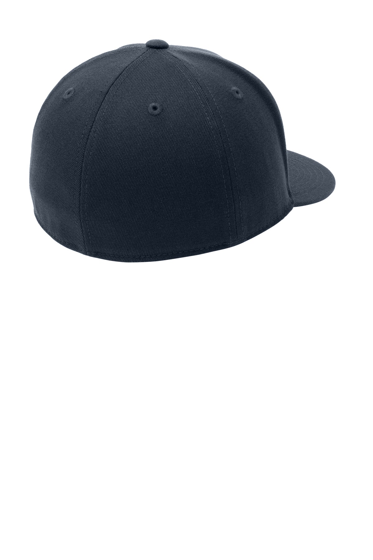 Port Authority Flexfit Flat Bill Branded Caps, Navy