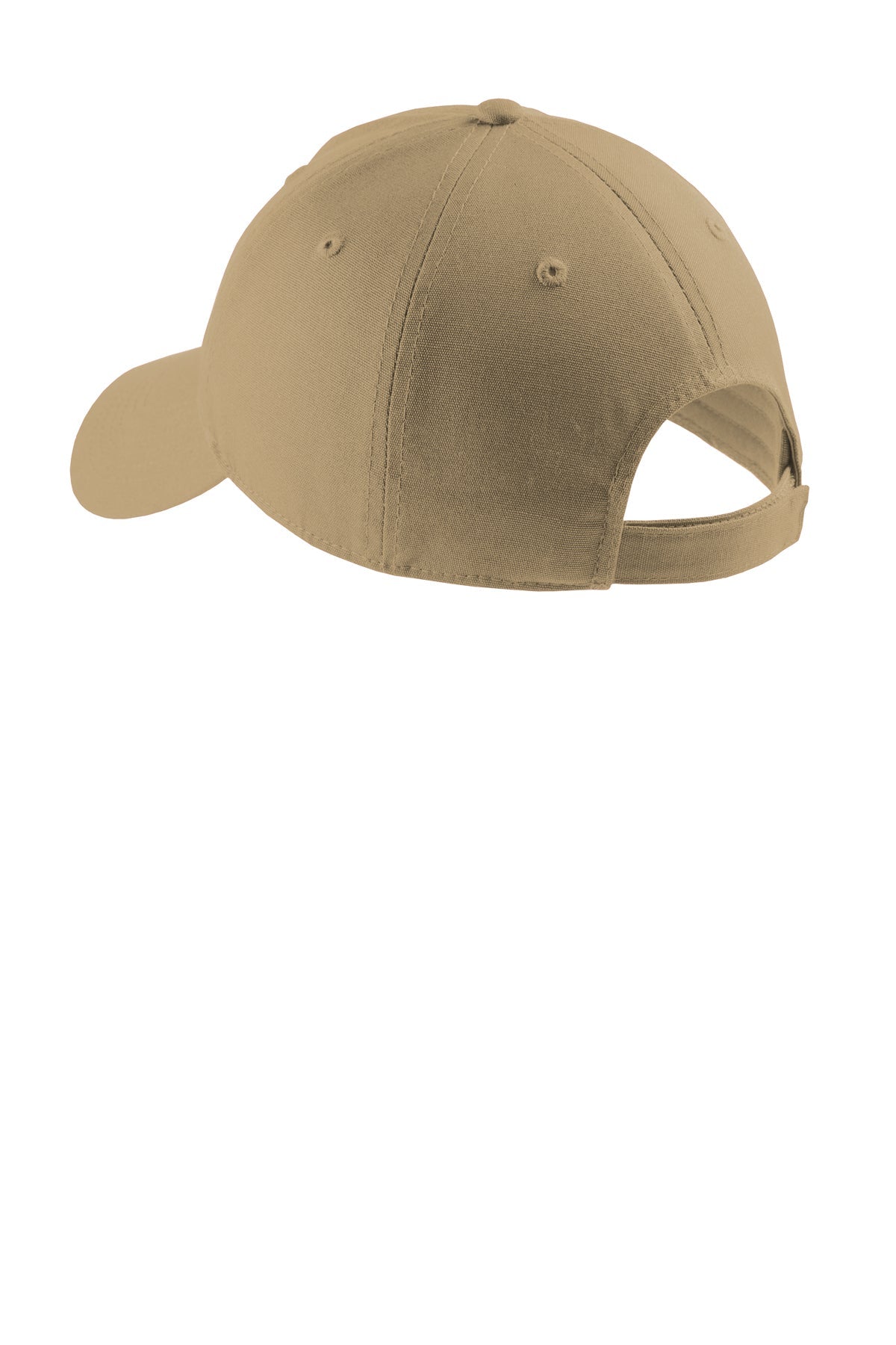 Port Authority Soft Brushed Custom Canvas Caps, Khaki