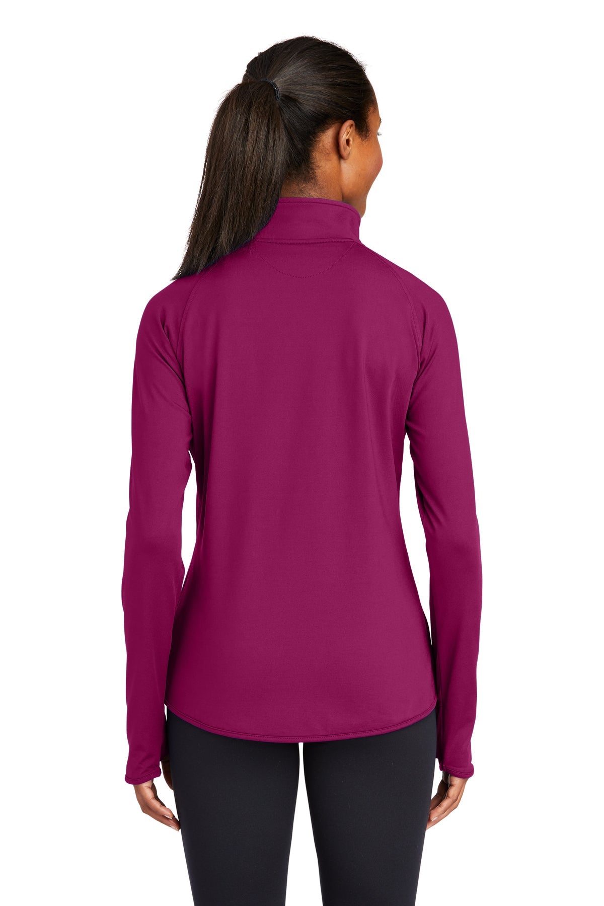 sport-tek_lst850 _pink rush_company_logo_sweatshirts