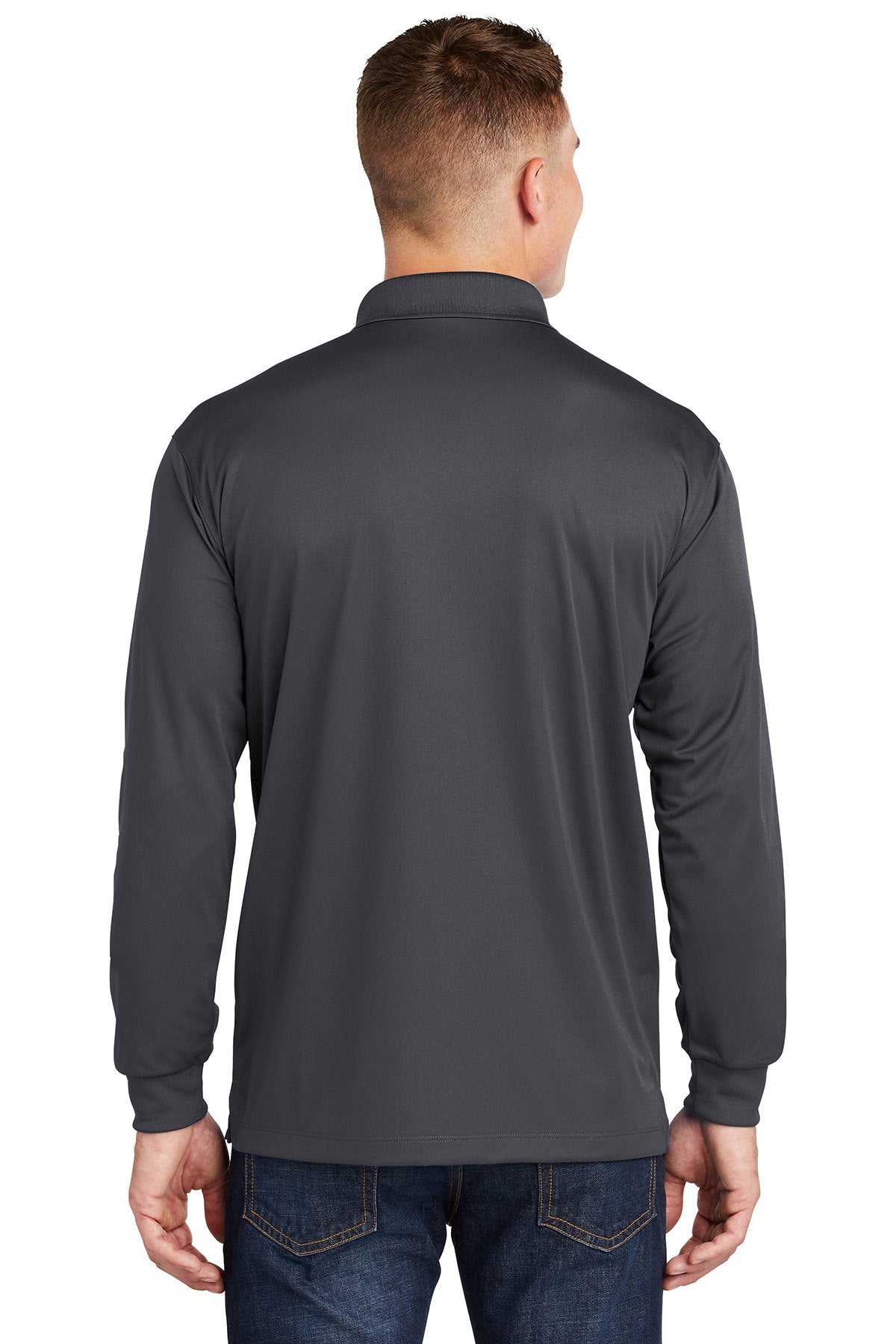sport-tek_st657 _iron grey_company_logo_polos