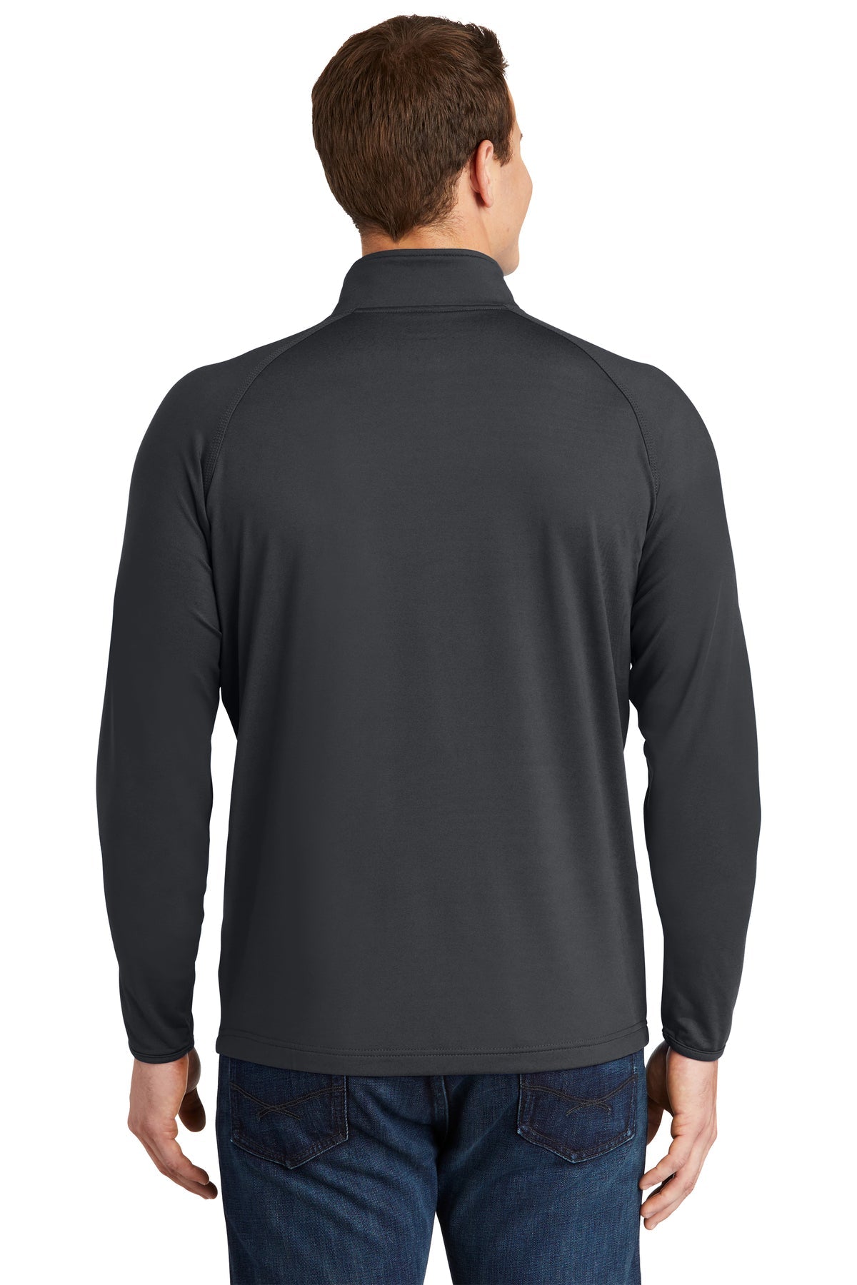 sport-tek_st850 _charcoal grey_company_logo_sweatshirts