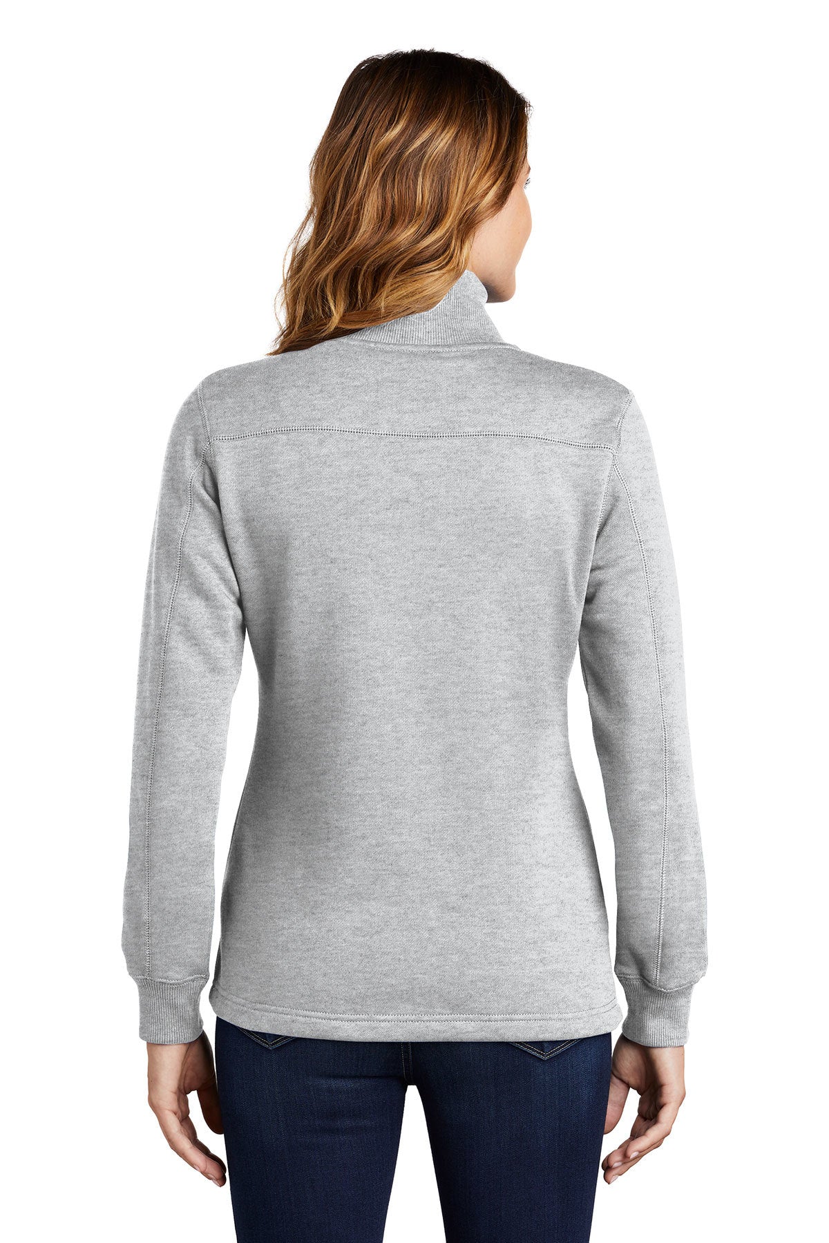 sport-tek_lst253 _athletic heather_company_logo_sweatshirts