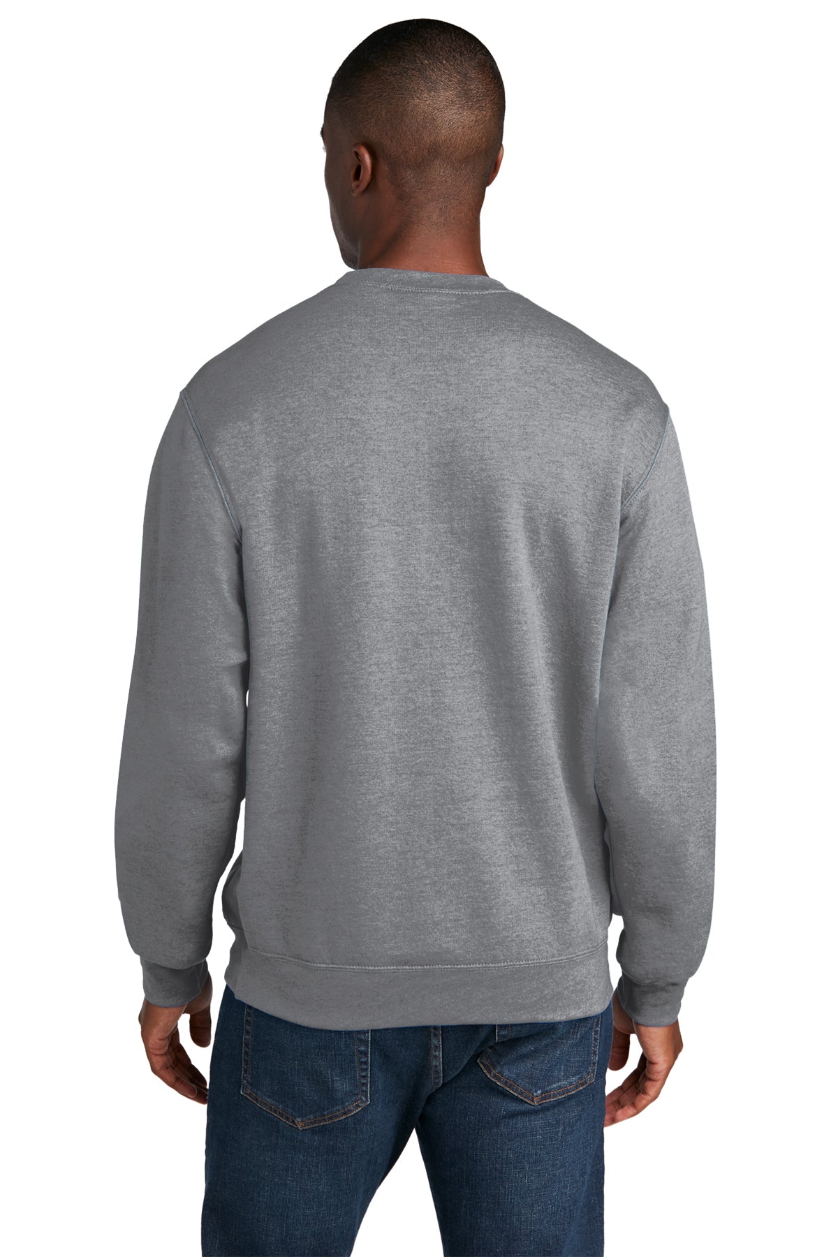 port & company_pc78 _athletic heather_company_logo_sweatshirts