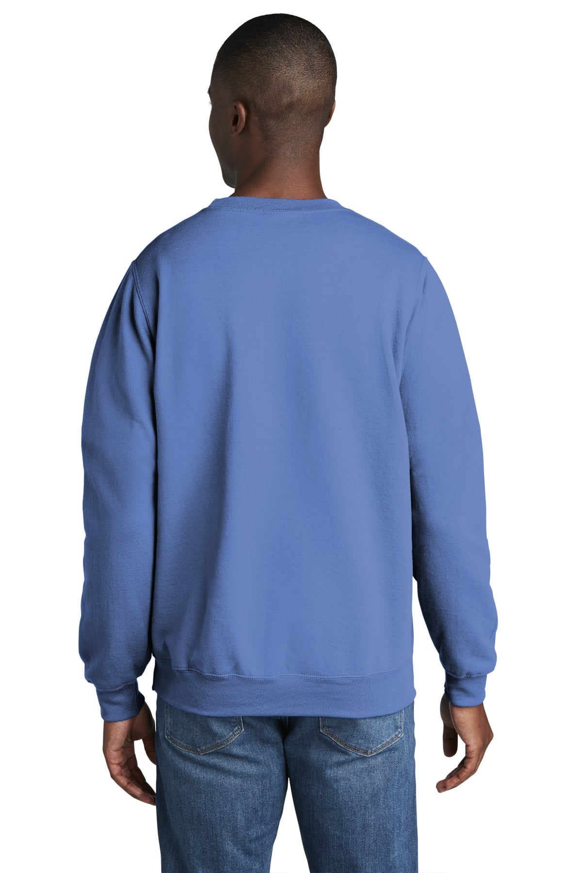port & company_pc78 _carolina blue_company_logo_sweatshirts
