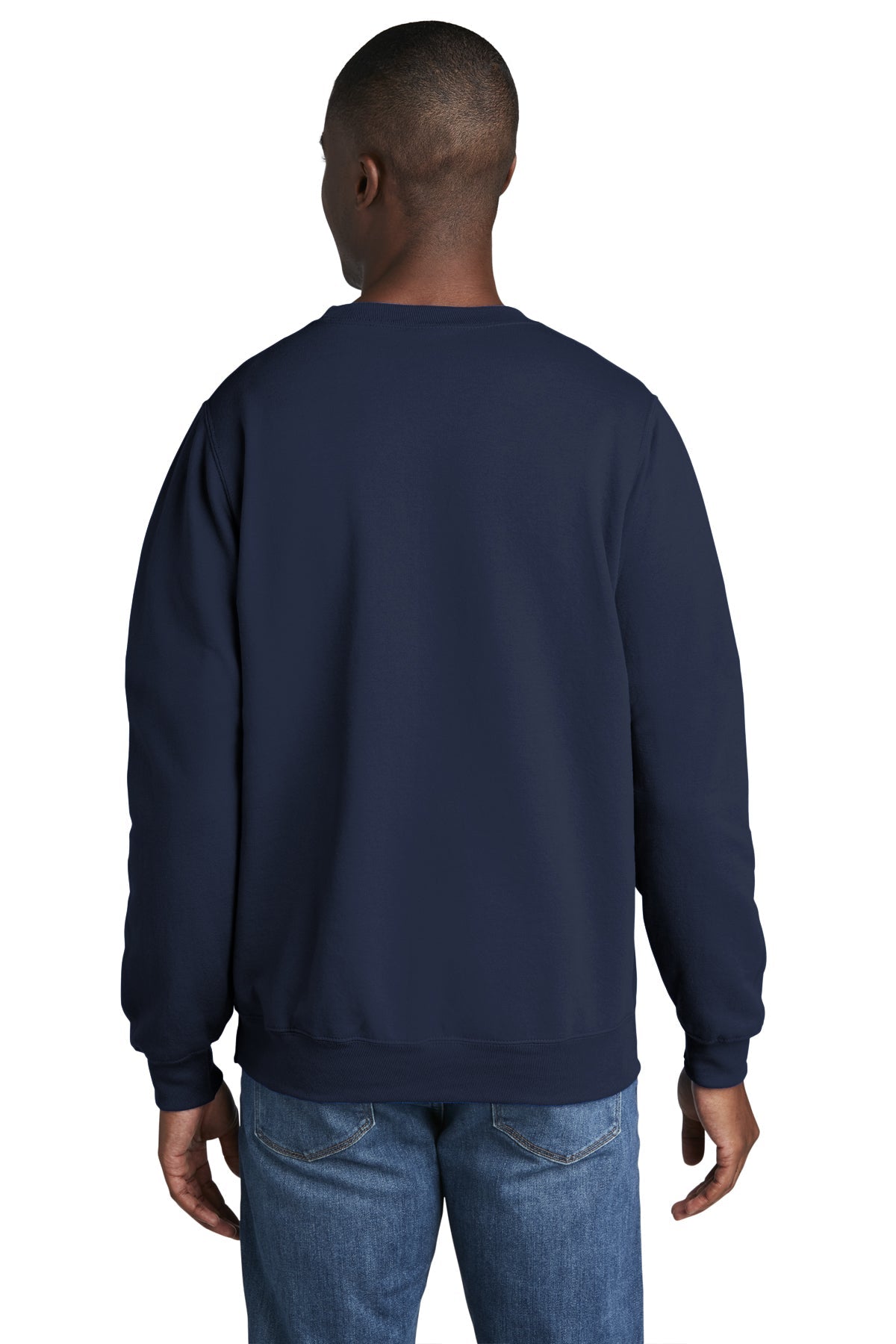 port & company_pc78 _navy_company_logo_sweatshirts