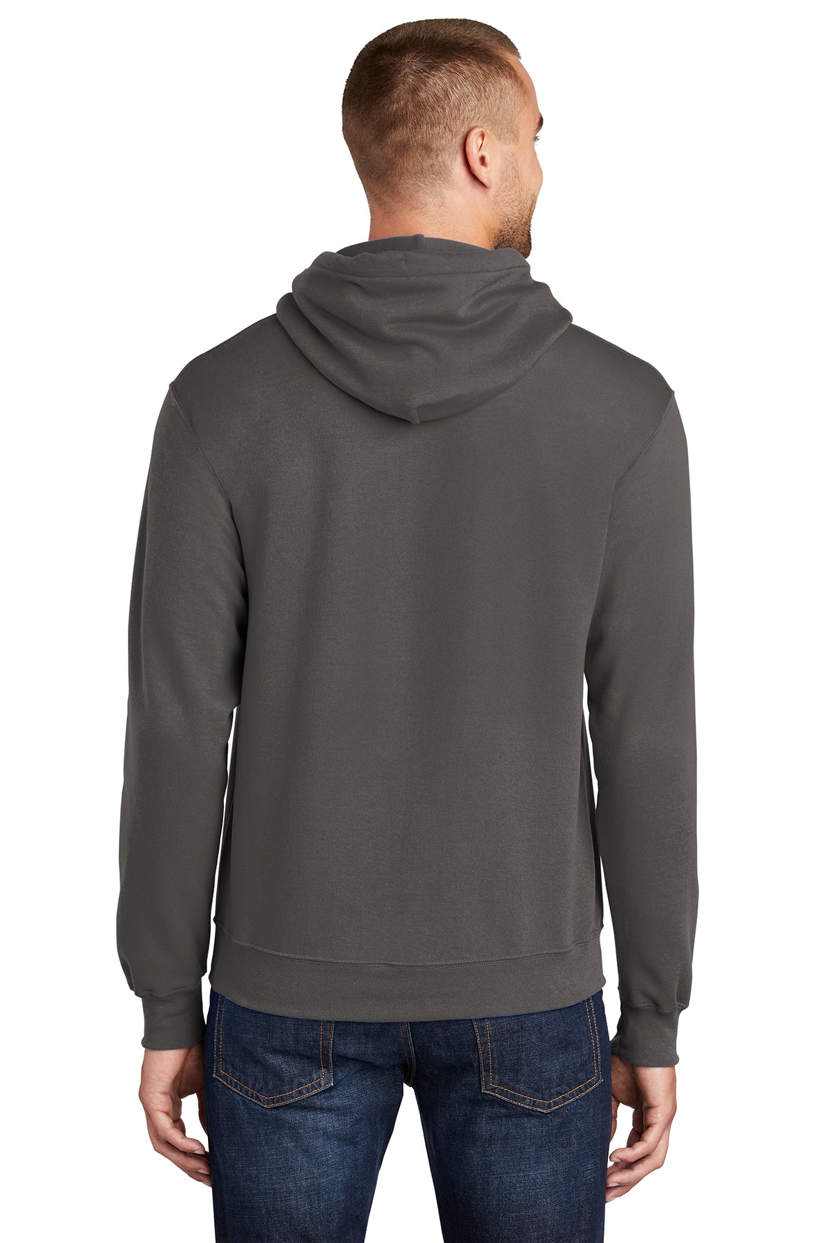 port & company_pc78h _charcoal_company_logo_sweatshirts