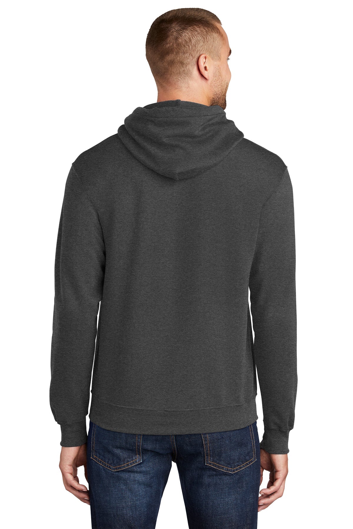 port & company_pc78h _dark heather grey_company_logo_sweatshirts