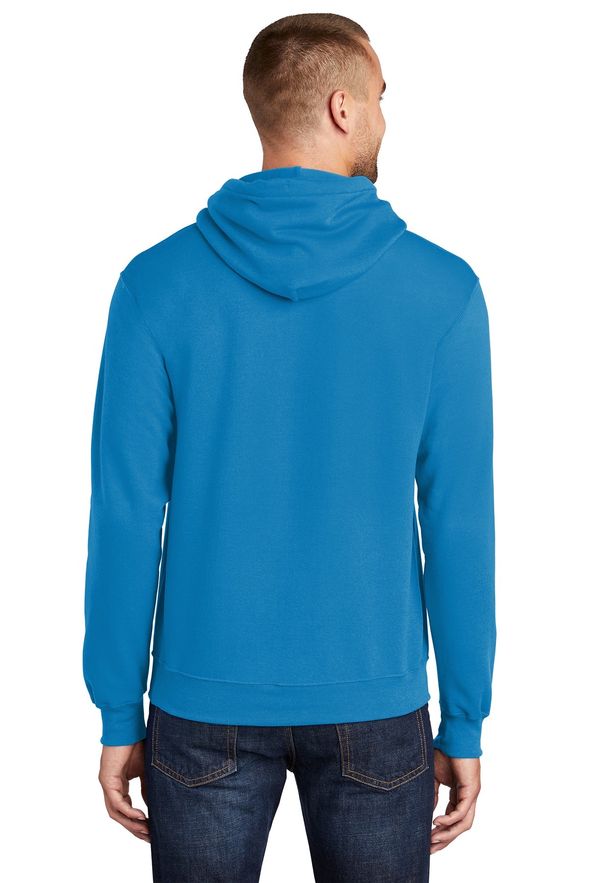 Port & Company Core Fleece Branded Hoodies, Sapphire [GOBHI]