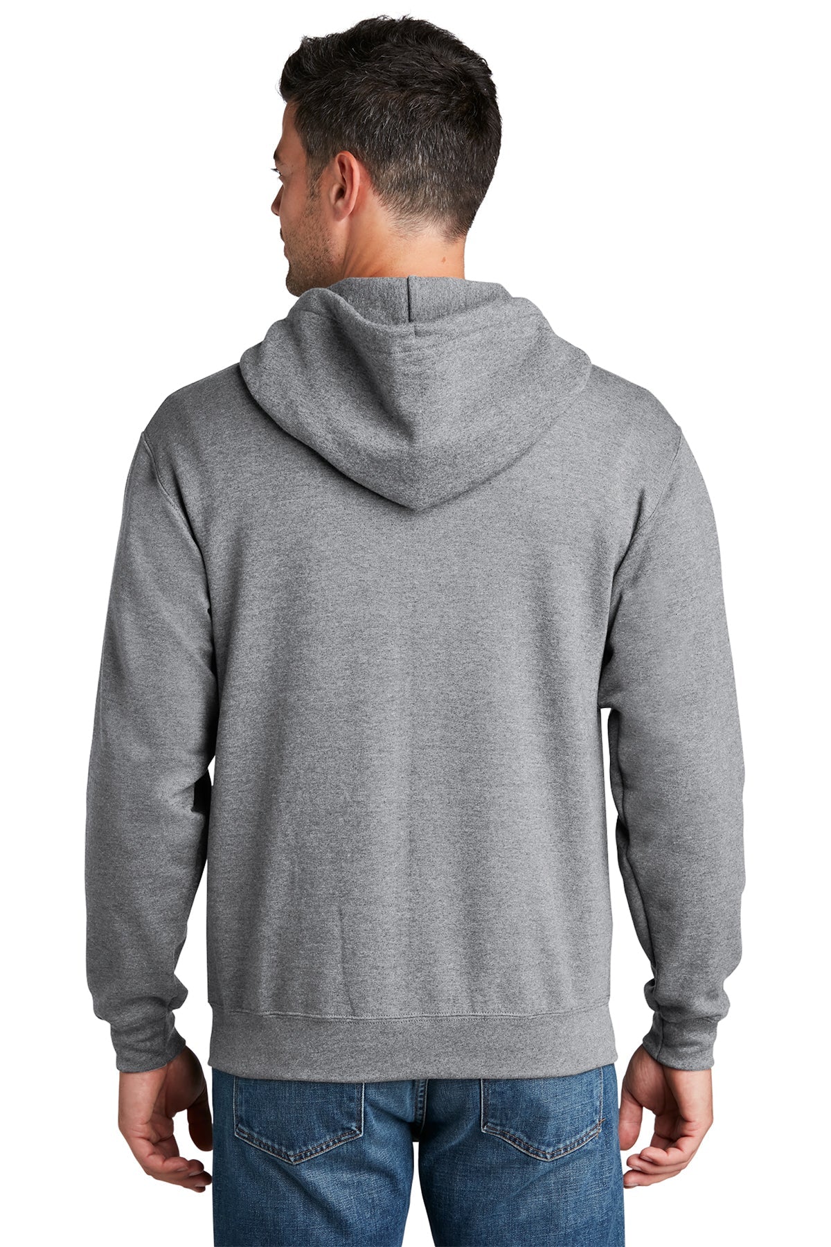 Port & Company Core Fleece Custom Zip Hoodies, Athletic Heather [Ken Anderson Alliance]