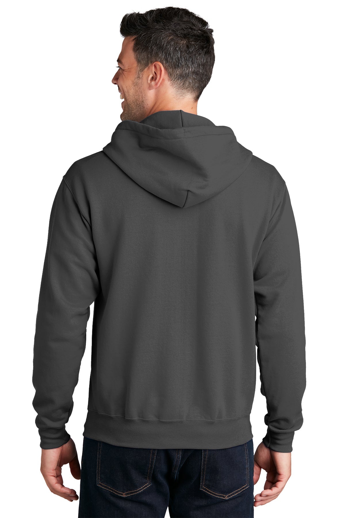 port & company_pc78zh _charcoal_company_logo_sweatshirts
