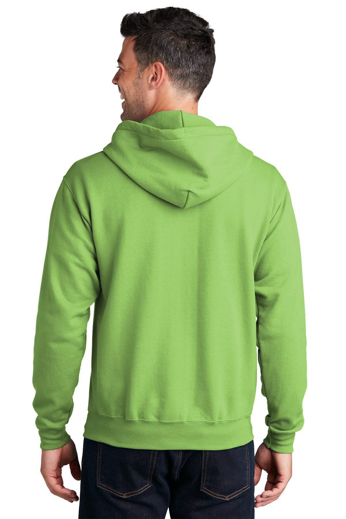 port & company_pc78zh _lime_company_logo_sweatshirts