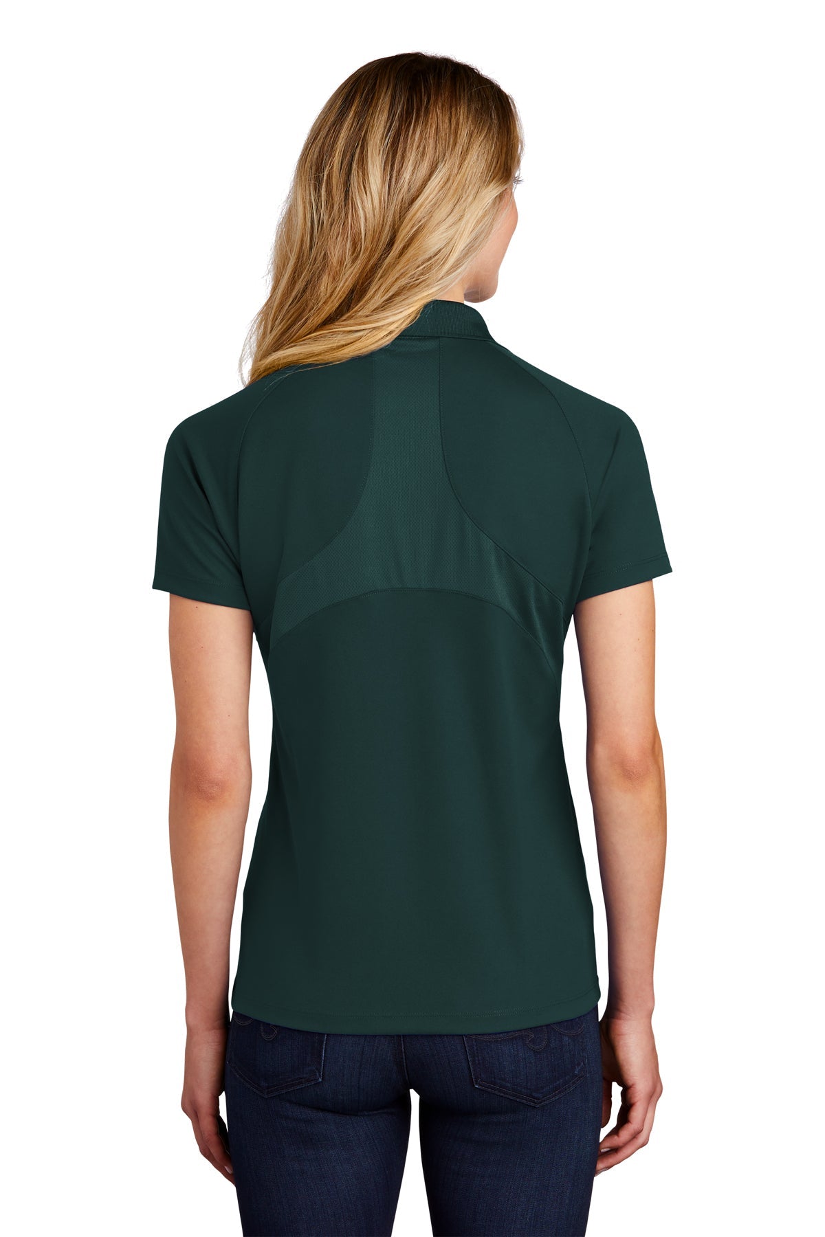 sport-tek_l474 _dark green_company_logo_polos