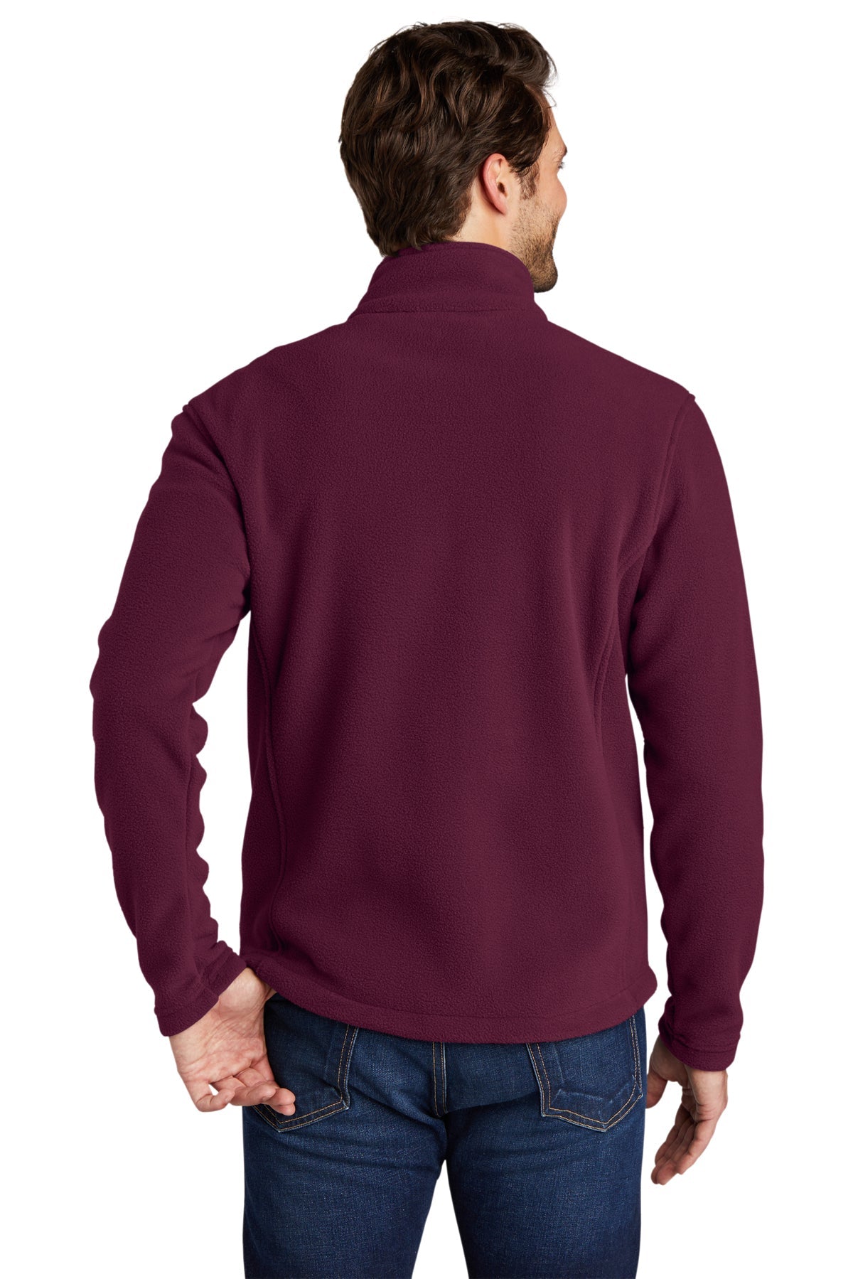 port authority_f217 _maroon_company_logo_jackets