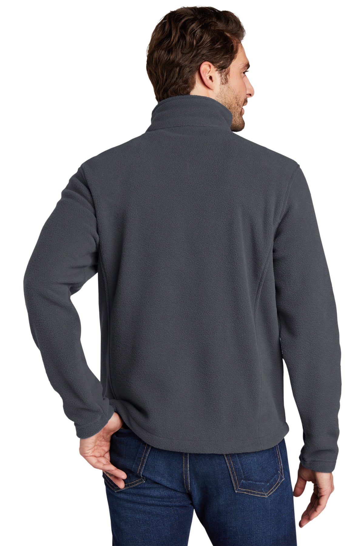 port authority_f218 _iron grey_company_logo_jackets