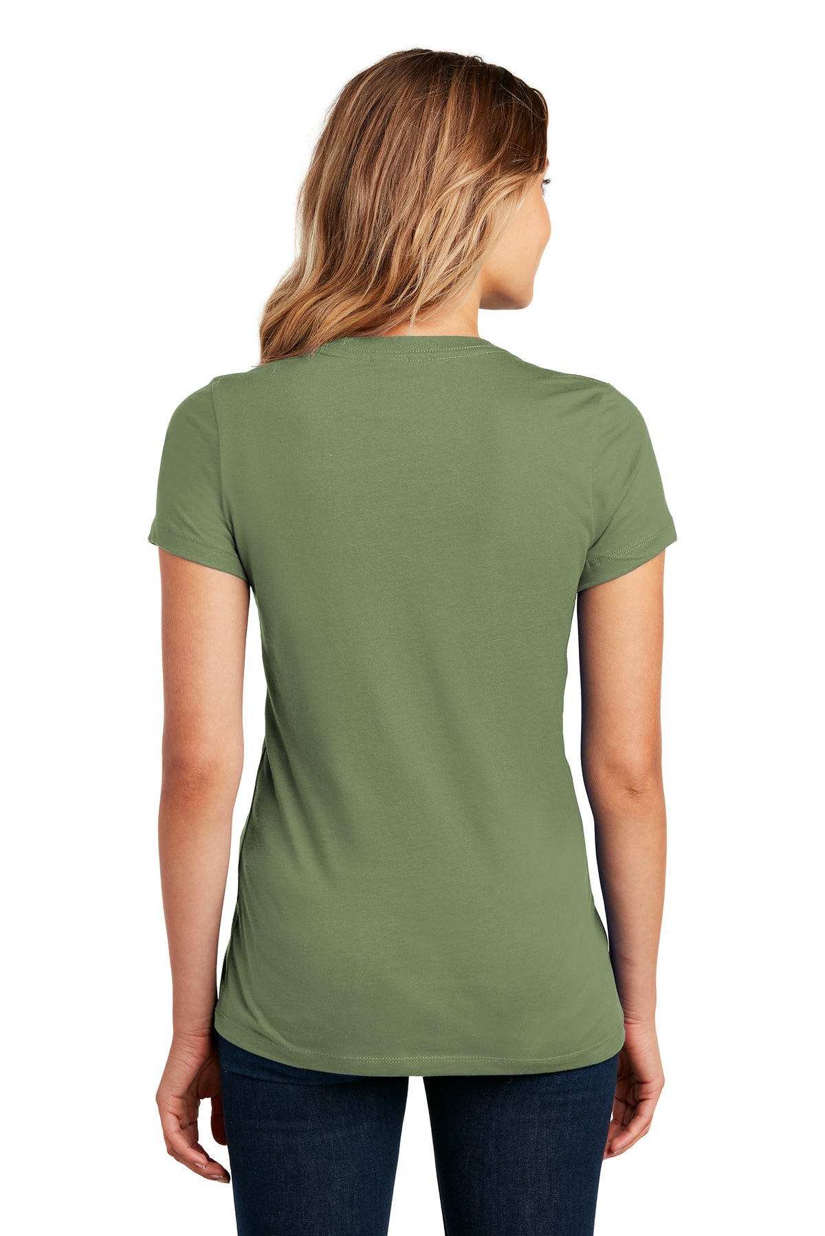 District Made Ladies Perfect Weight Crew Tee