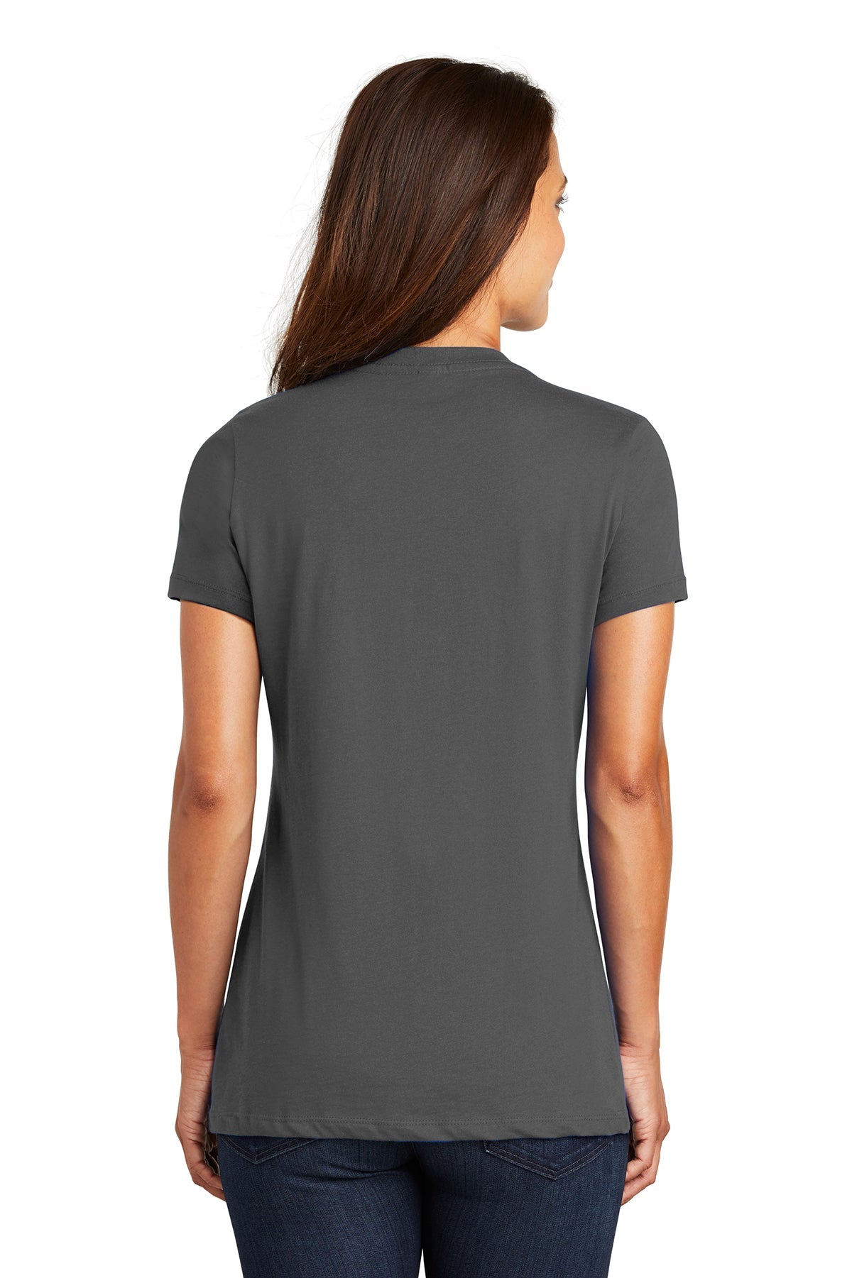 District Made - Ladies Perfect Weight V-Neck Tee