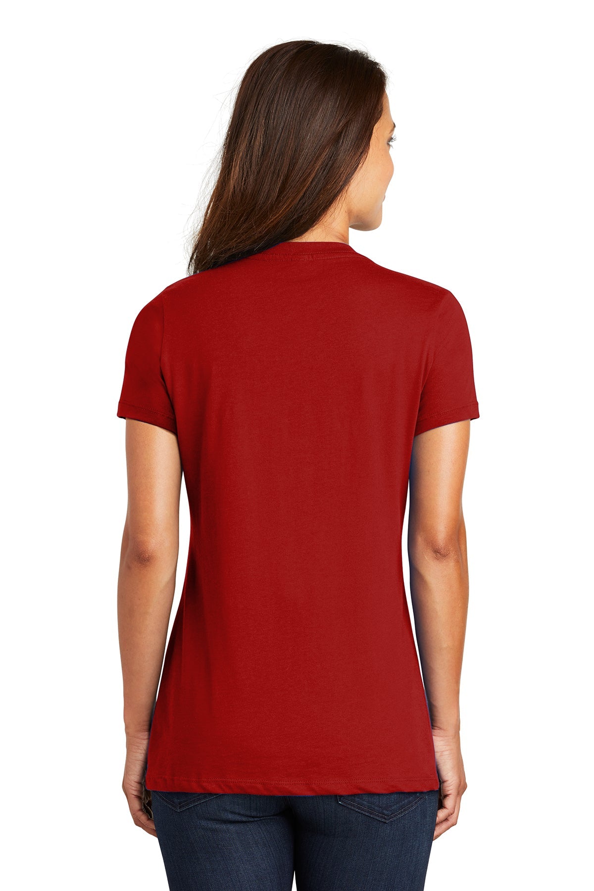 District Made - Ladies Perfect Weight V-Neck Tee