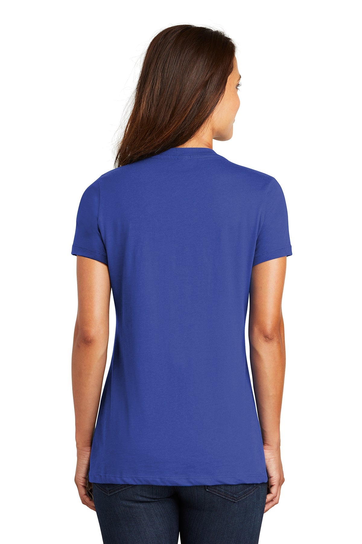 District Made - Ladies Perfect Weight V-Neck Tee