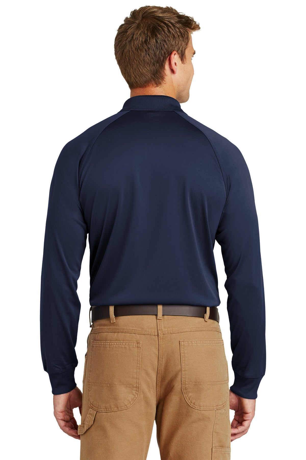 cornerstone_cs410ls _dark navy_company_logo_polos