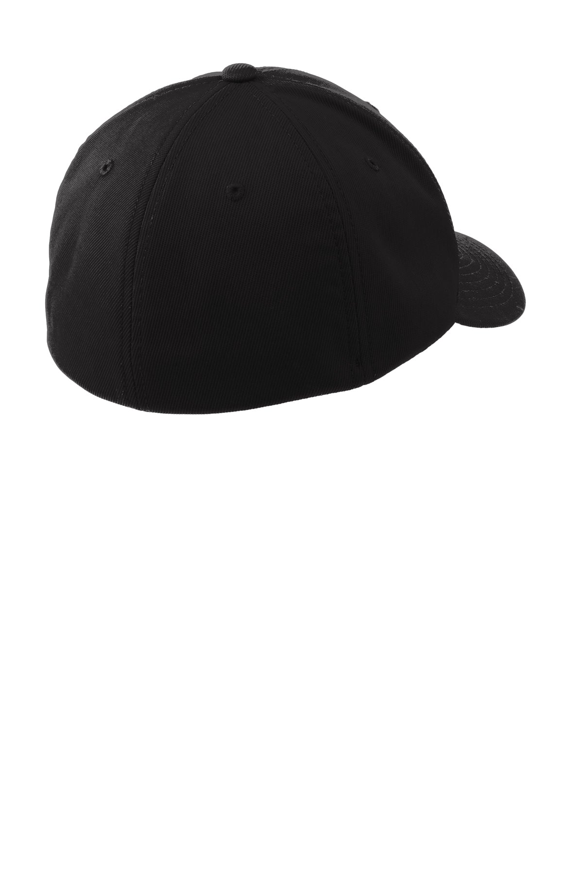 Sport-Tek Flexfit Custom Performance Solid Caps, Black