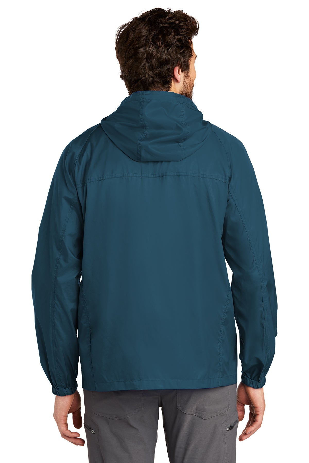 Eddie Bauer Custom Packable Wind Jackets, Adriatic Blue [Dunbar]