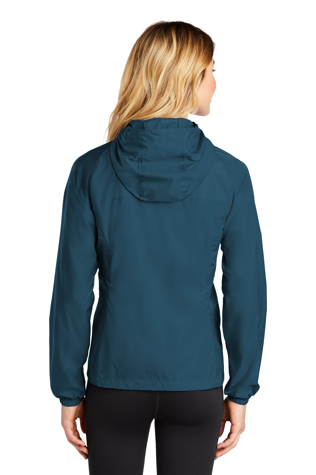 Eddie Bauer Ladies Custom Packable Wind Jackets, Adriatic Blue [Dunbar]