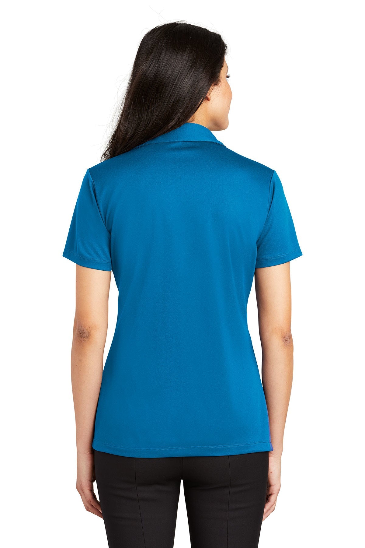 port authority_l540 _brilliant blue_company_logo_polos
