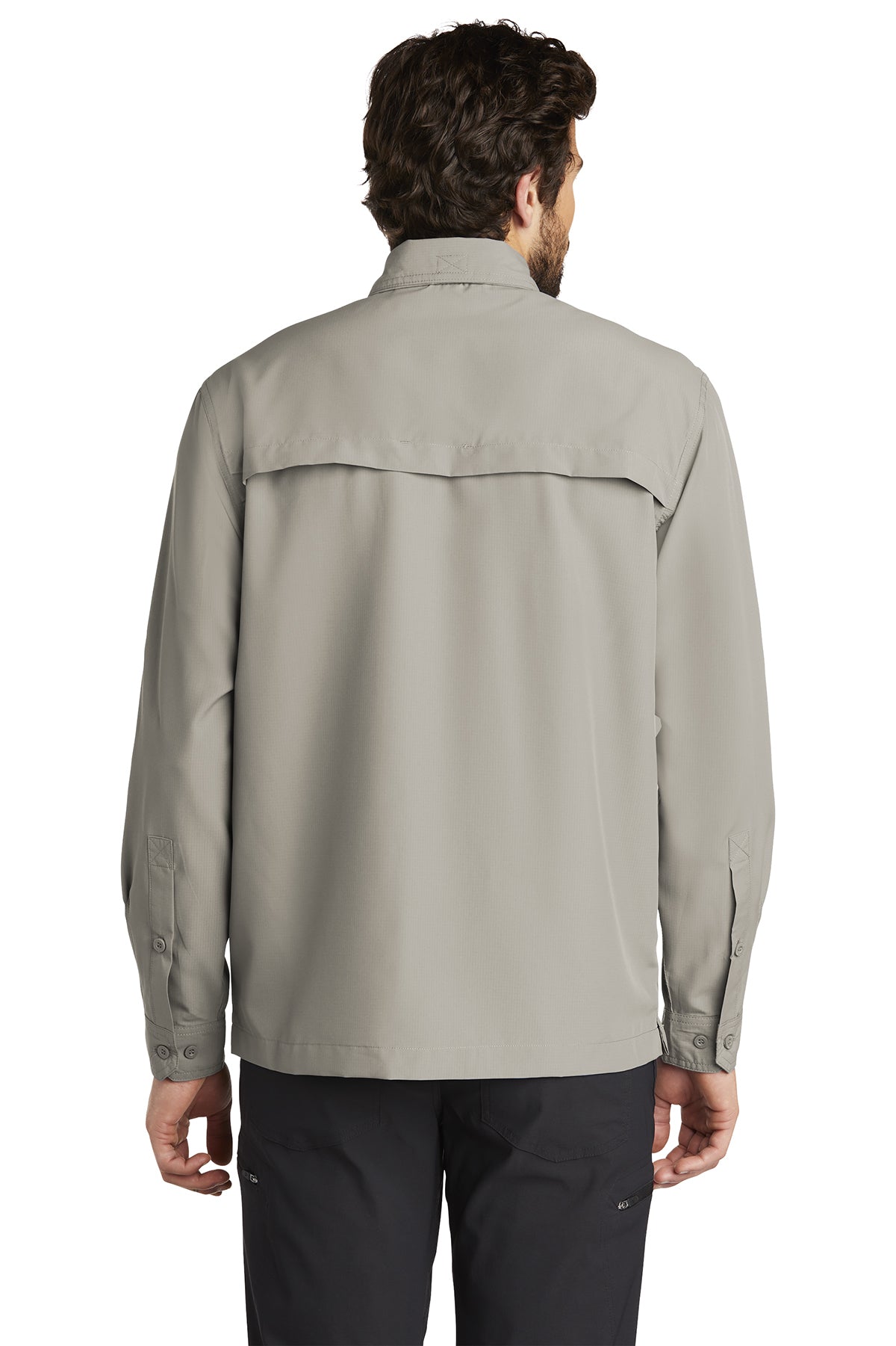 eddie bauer_eb600 _driftwood_company_logo_button downs