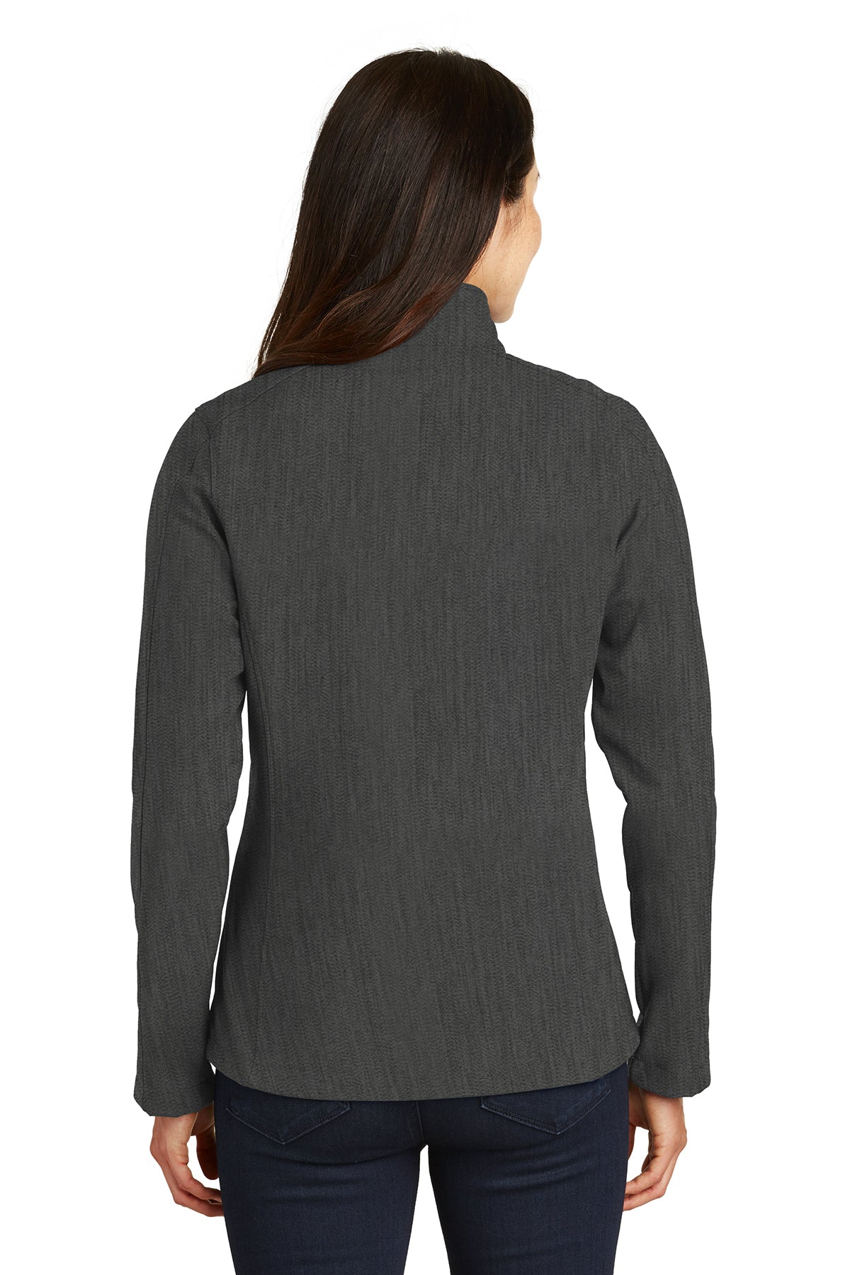 port authority_l317 _black charcoal heather_company_logo_jackets