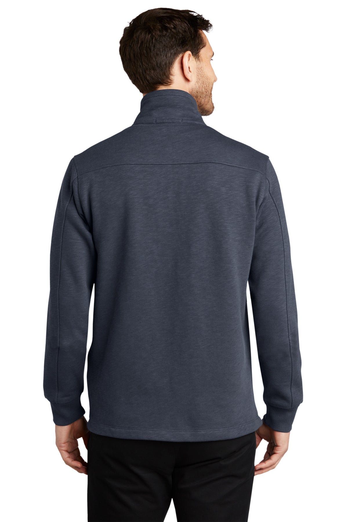 port authority_f295 _slate grey_company_logo_sweatshirts