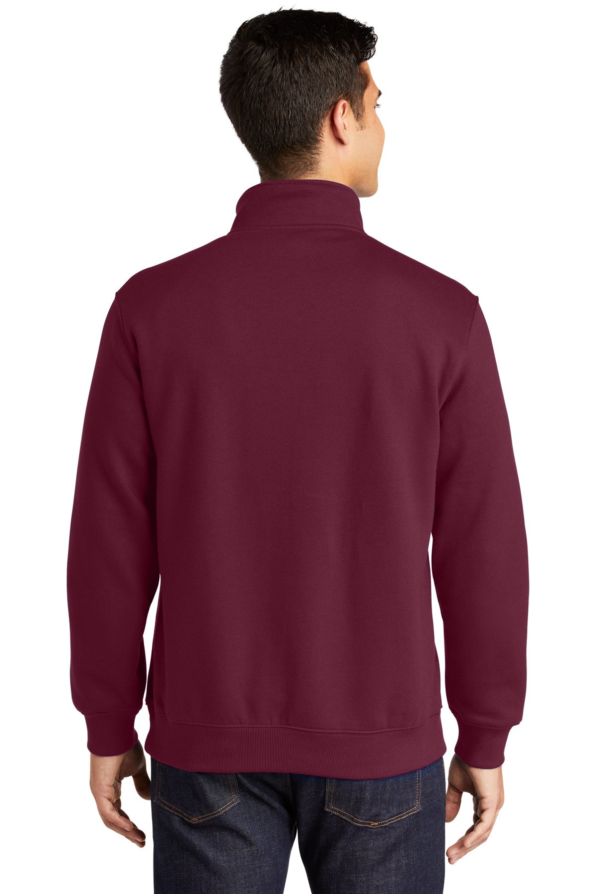 sport-tek_st253 _maroon_company_logo_sweatshirts