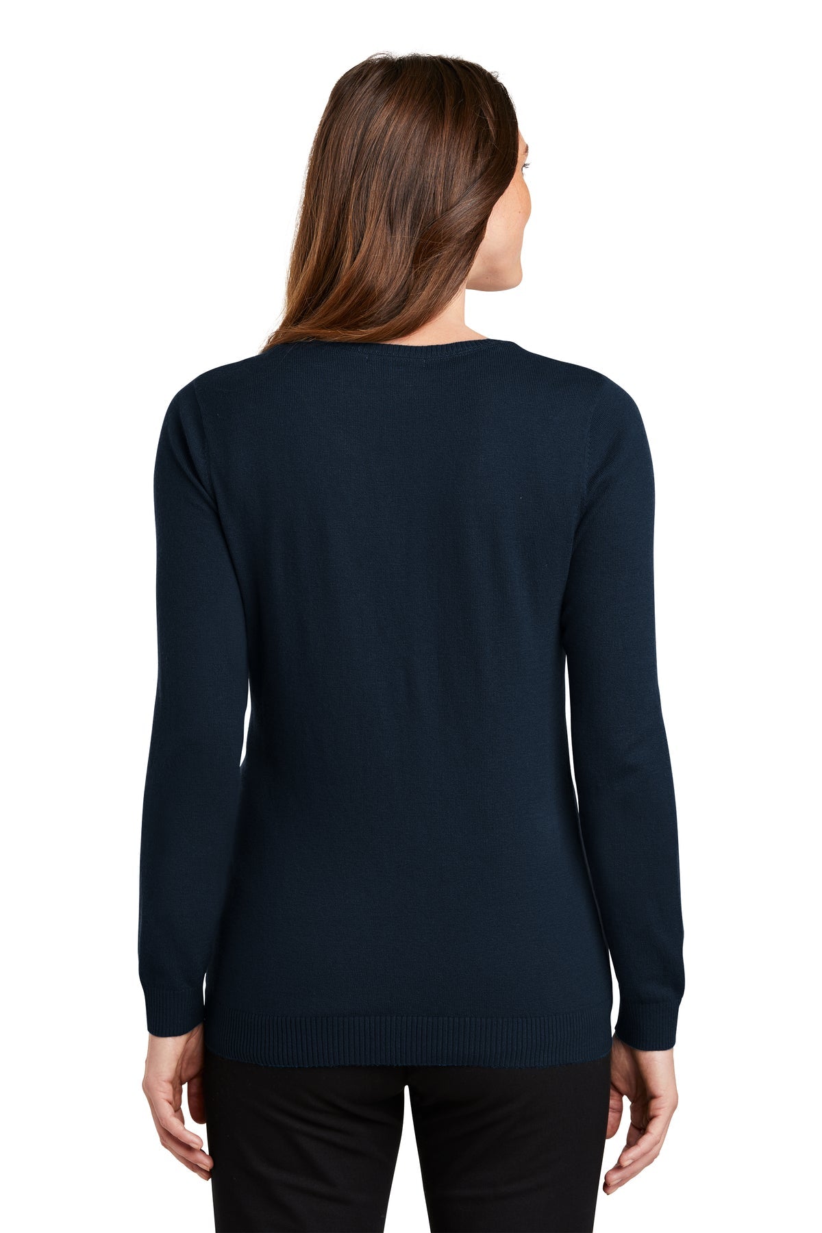 port authority_lsw287 _navy_company_logo_sweatshirts