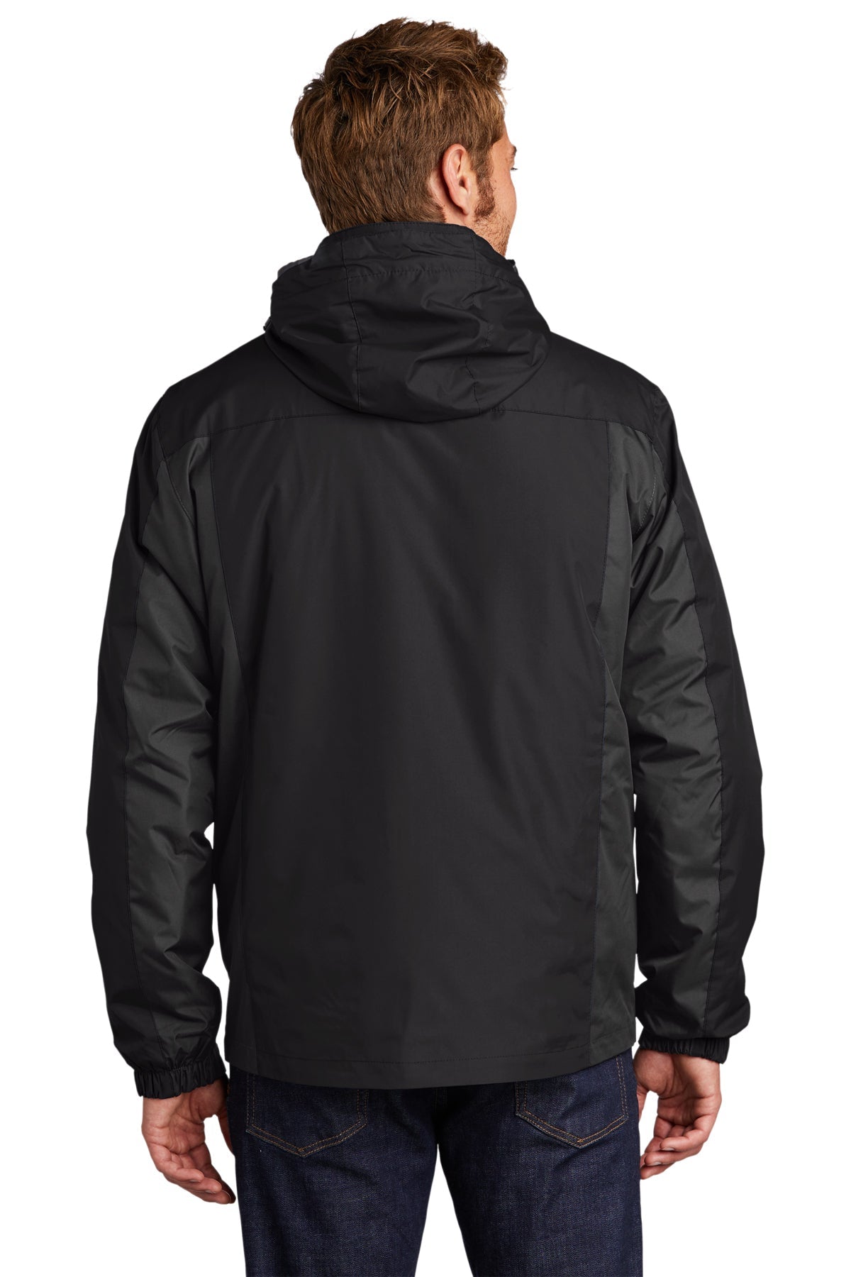 port authority_j321 _black/ black/ magnet grey_company_logo_jackets