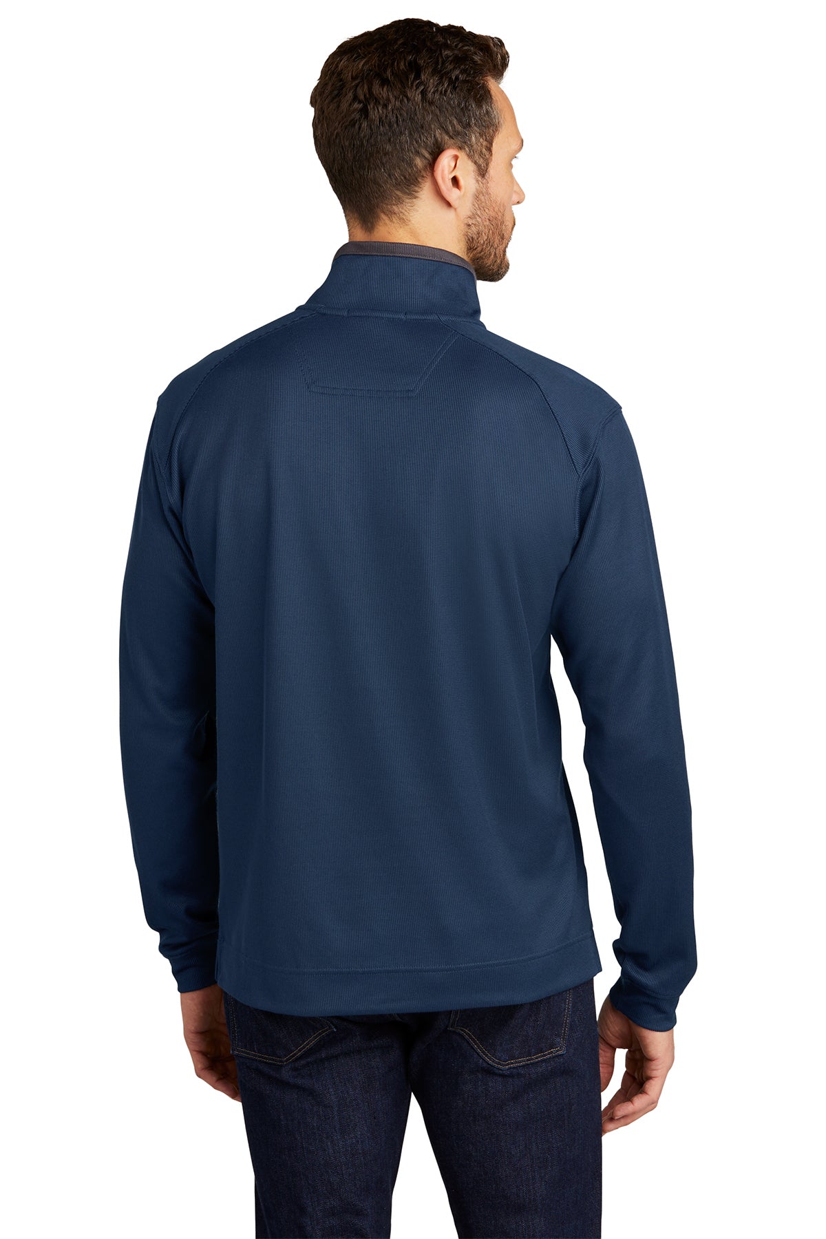 port authority_k805 _regatta blue/ iron grey_company_logo_sweatshirts