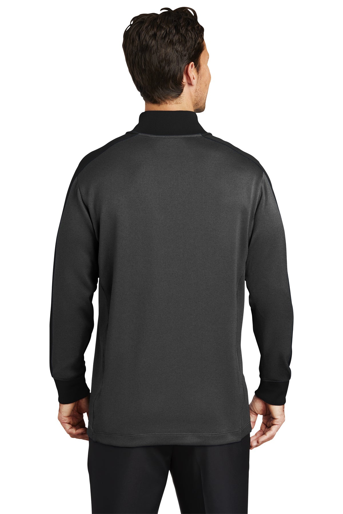 nike_578673_anthracite heather/ black_company_logo_sweatshirts