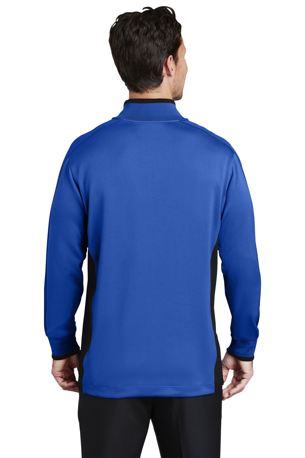 Nike Dri-FIT Custom Quarter Zip Cover-Ups, Game Royal/ Black/ White