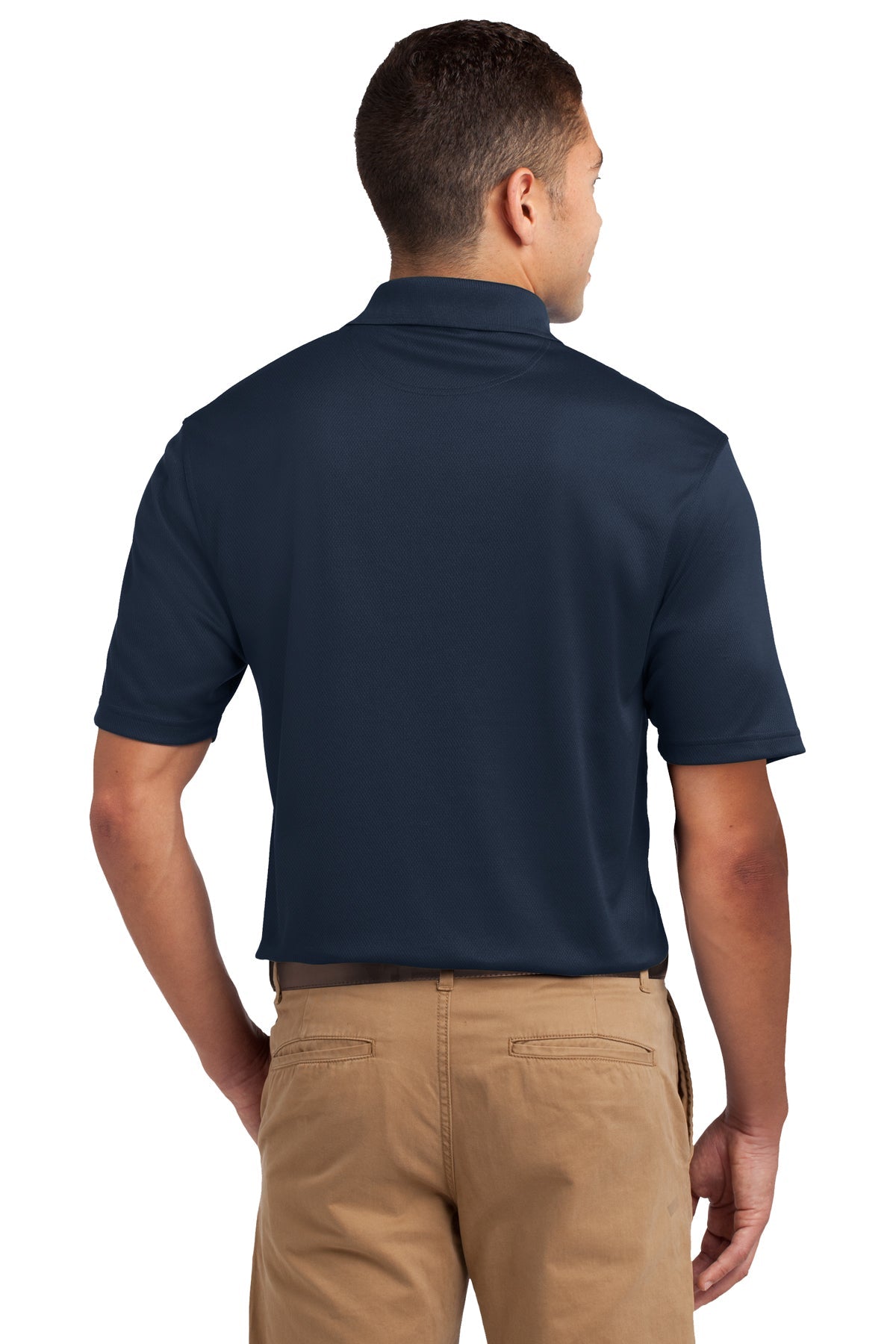 Sport-Tek Tall Dri-Mesh Custom Polos, Navy