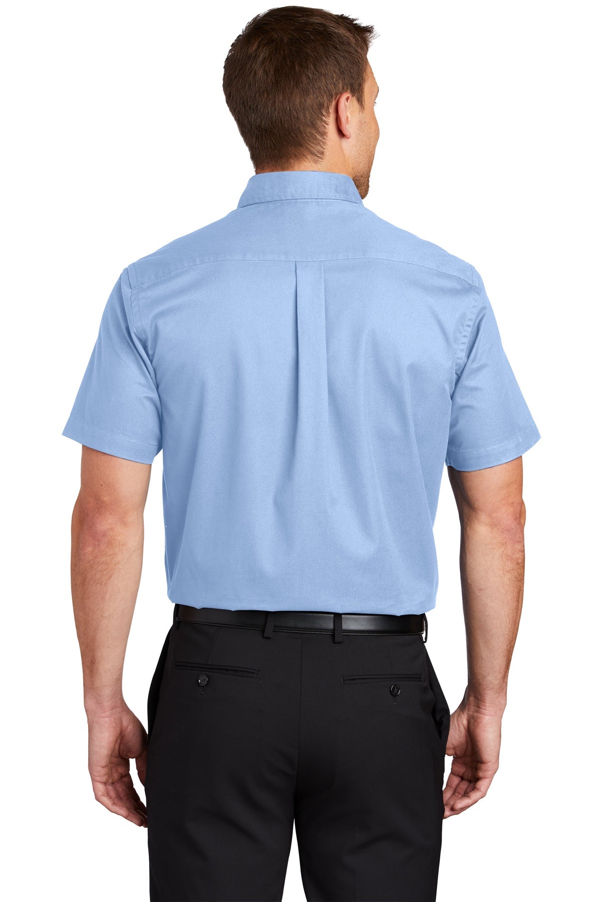 port authority_tls508 _light blue/ light stone_company_logo_button downs