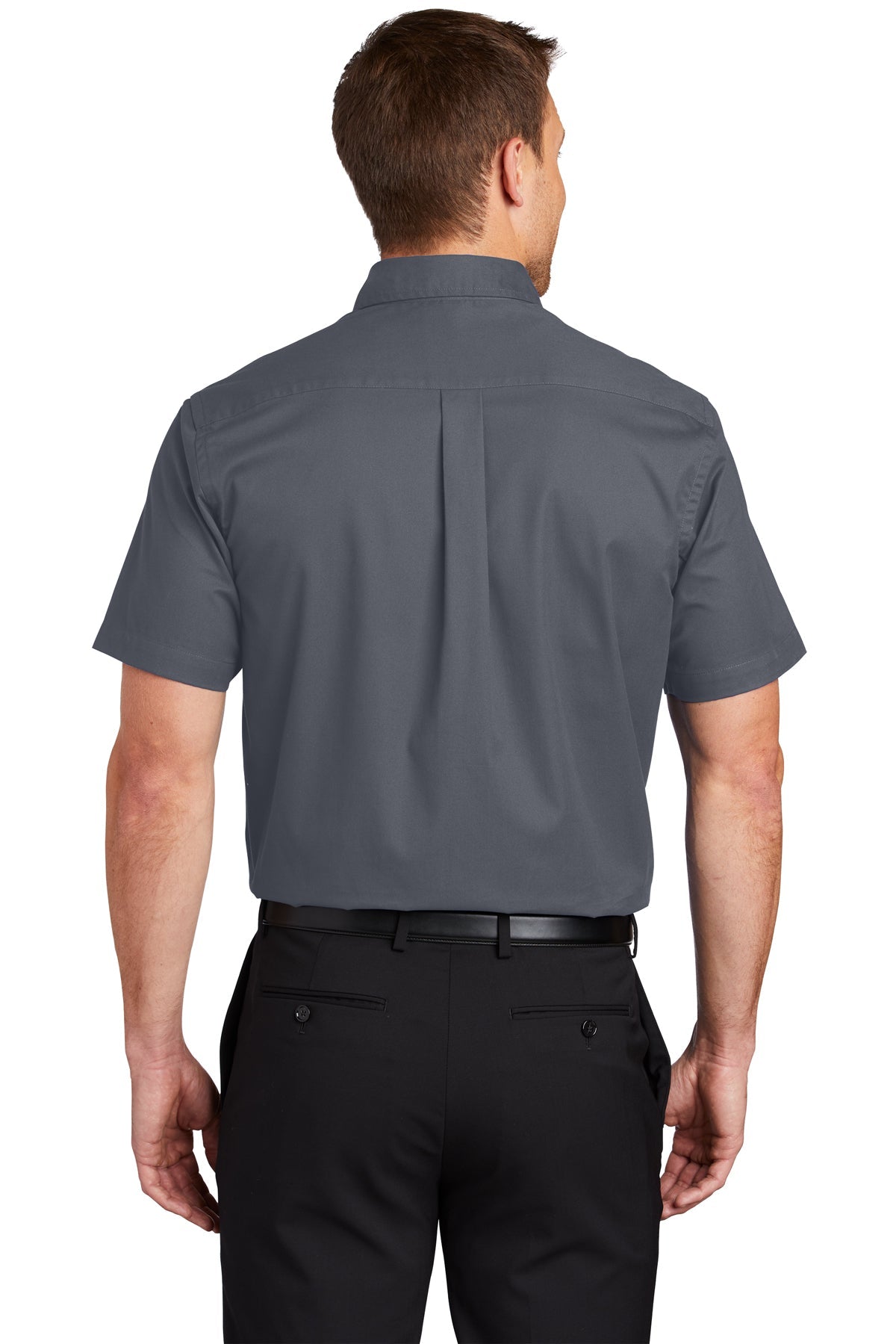 port authority_tls508 _steel grey/ light stone_company_logo_button downs