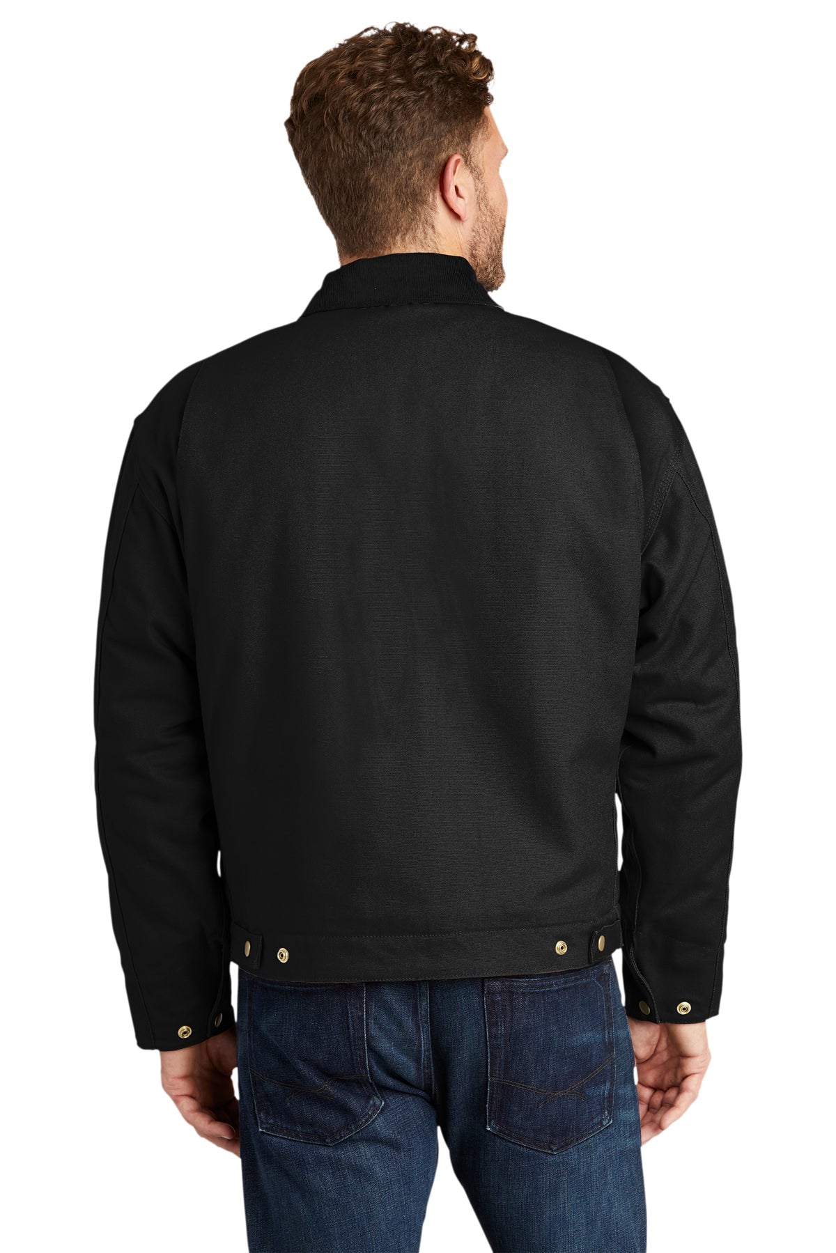CornerStone Tall Duck Cloth Work Jacket, Black